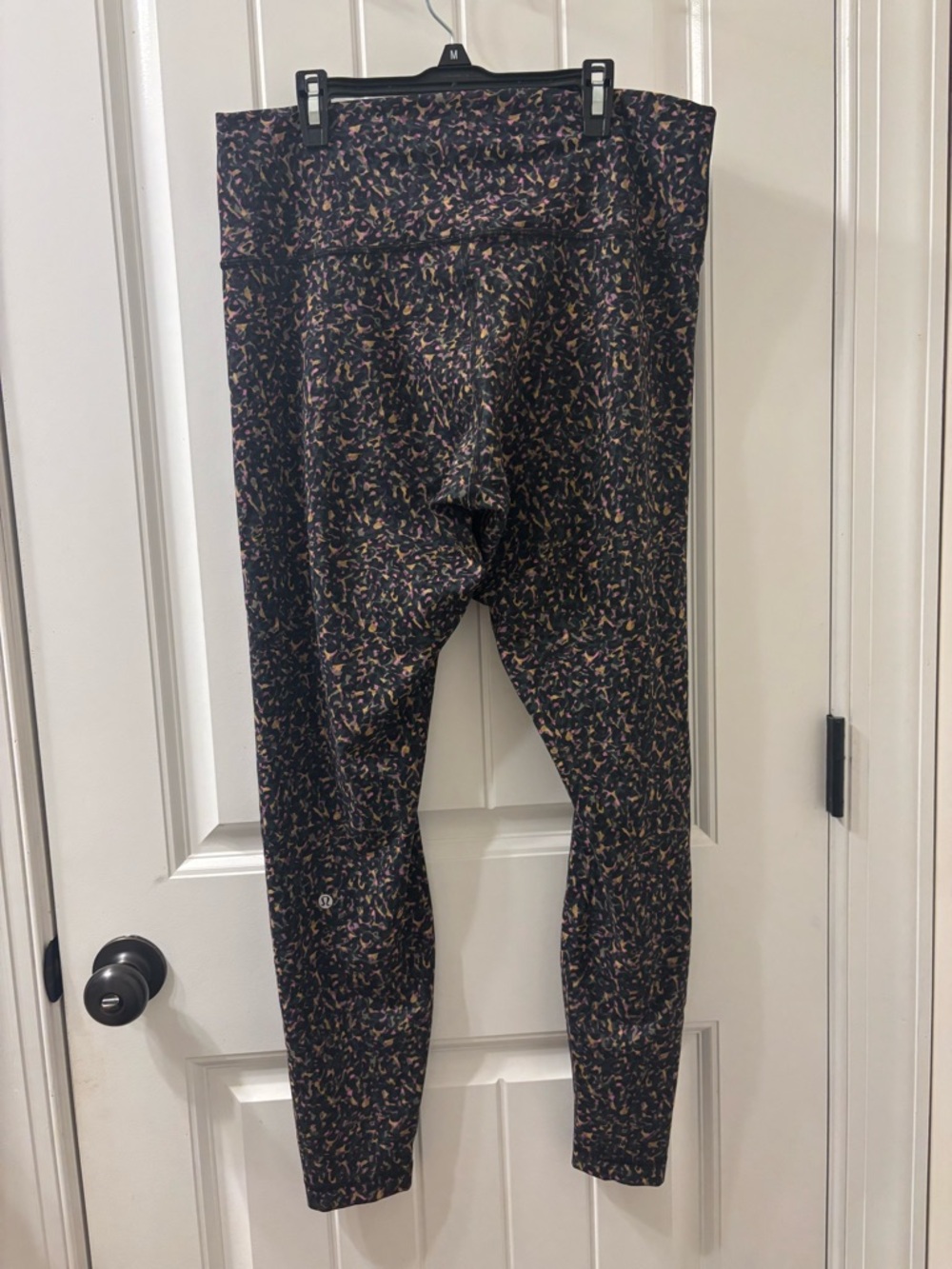 lululemon Wunder Train High Rise Fluctuate Micro Pink Multicolor Size 14 28”